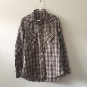 Men’s Vintage Western Shirt Large